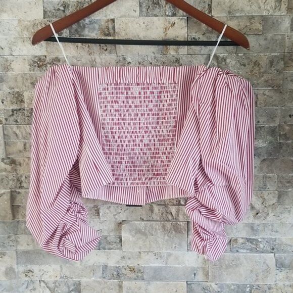 NWT Revolve X Petersyn Claret Harlow Top - Picture 5 of 6